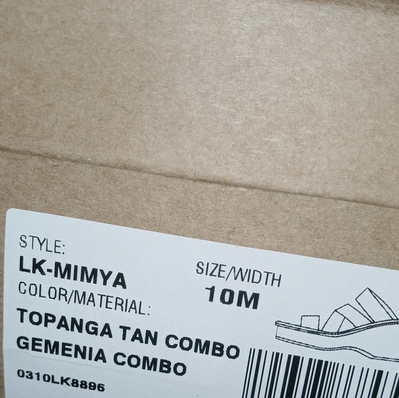 New Lucky Brand Mimya Wedge Sandals Size 10 - Picture 6 of 7